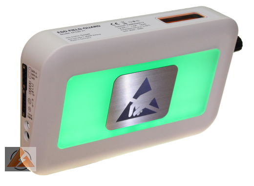 ESD-FIELD-GUARD zur Registrierung und Anzeige von elektrischen Feldern