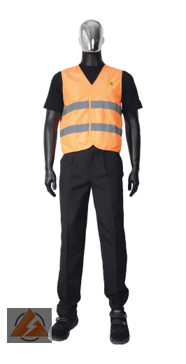 Sicherheitsweste ESD-konform Unisex