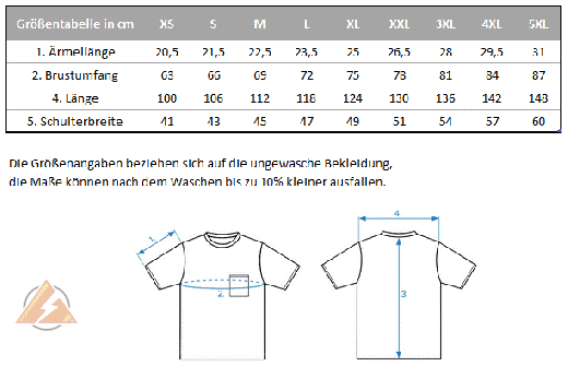 T-Shirt Unisex mit Rundkragen
