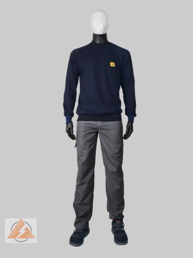 ESD-Sweatshirt Unisex mit Rundkragen und ESD-Logo