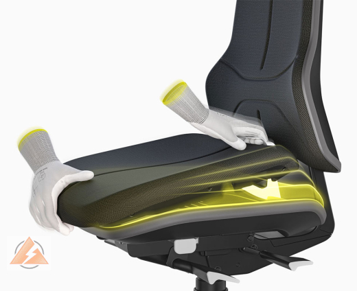 ESD-„Supertec“-Polster für Bimos Stühle