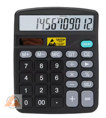 ableitfähiges ESD-Taschenrechner