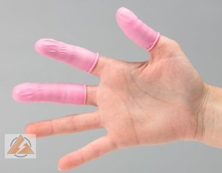 antistatische Fingerlinge (rosa)