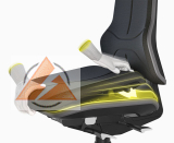 ESD-„Supertec“-Polster für Bimos Stühle