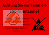 ESD-Kennzeichnung Eingang / Ausgang EPA Größe A4