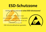ESD-Kennzeichnung EPA-Eingang in deutscher Sprache in DIN A3 quer