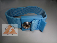 Handgelenkerdungsband textil blau